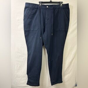 Judy Blue Garment Dyed Navy Dark Pants